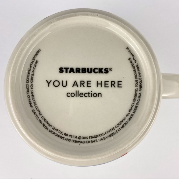 Starbucks You are Here "Canada" ceramic coffee mug, 2015 collectible 14 oz cup - Picture 6 of 8